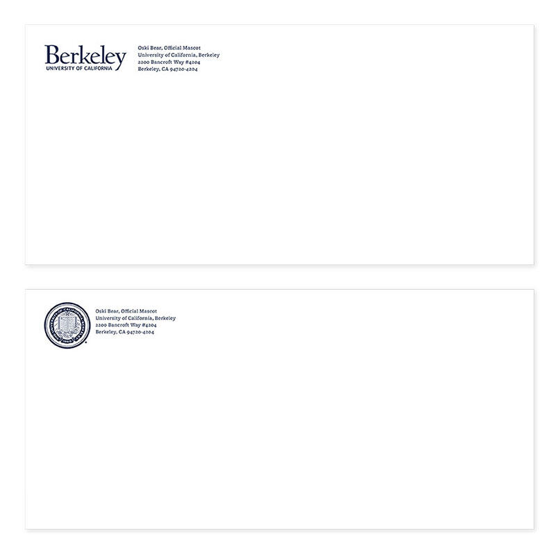 Example of branded envelope design